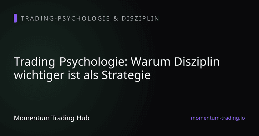 Trading Psychologie: Warum Disziplin wichtiger ist als Strategie