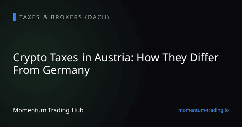 Crypto Taxes in Austria: How They Differ From Germany