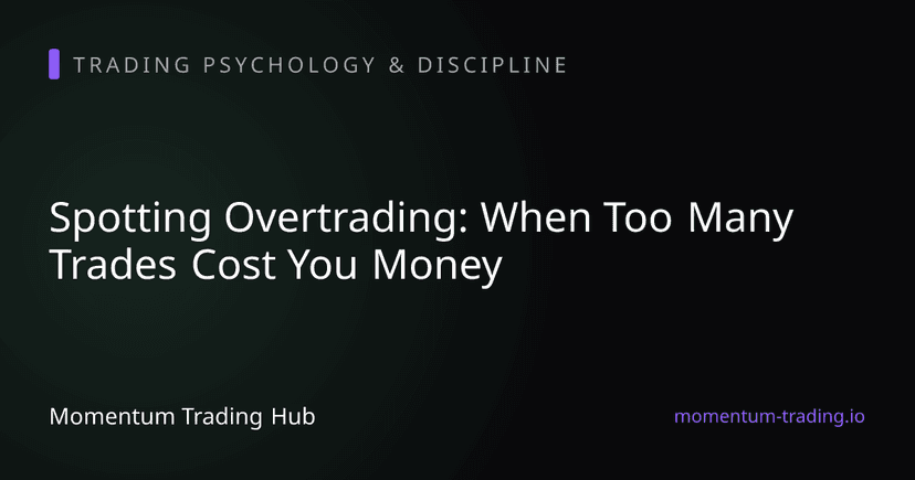 Spotting Overtrading: When Too Many Trades Cost You Money