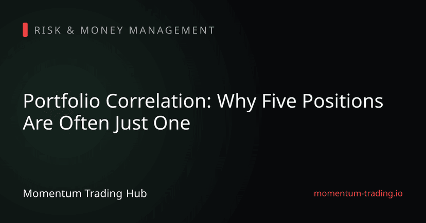Portfolio Correlation: Why Five Positions Are Often Just One