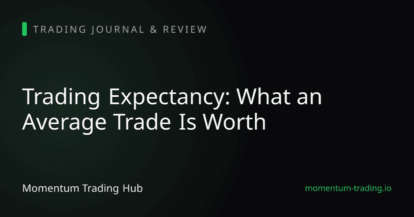Trading Expectancy: What an Average Trade Is Worth