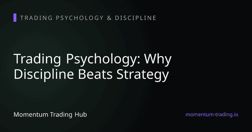 Trading Psychology: Why Discipline Beats Strategy